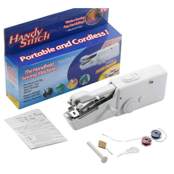 Ручная портативная мини швейная машинка FHSM SEWING HANDY STITCH
