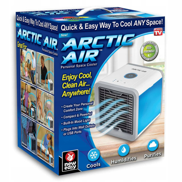 Портативный настольный мини охладитель увлажнитель Arctic Air