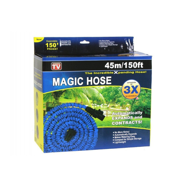 Шланг для полива Magic Hose 45 МЕТРОВ  +распылитель в ПОДАРОК
