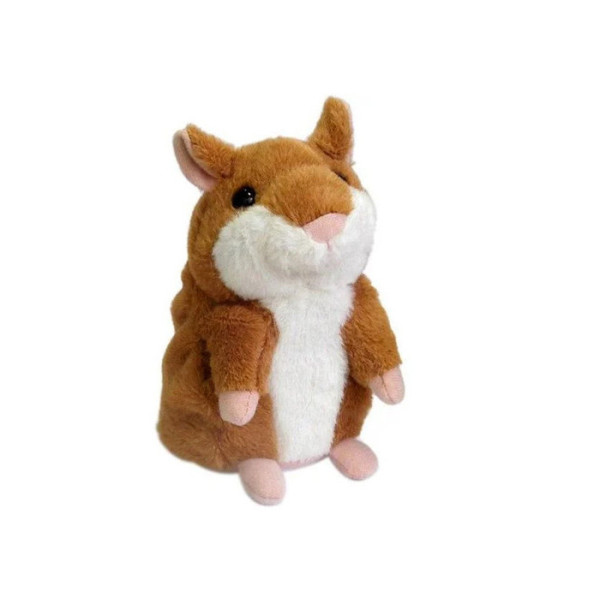 Розмовляючий хом'як Kronos Toys Темно-коричневий
