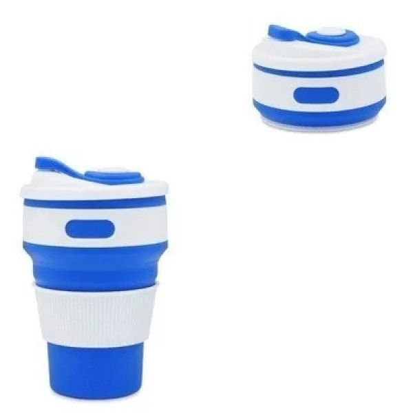 Силиконовый стакан складной Silicon Magic Cup