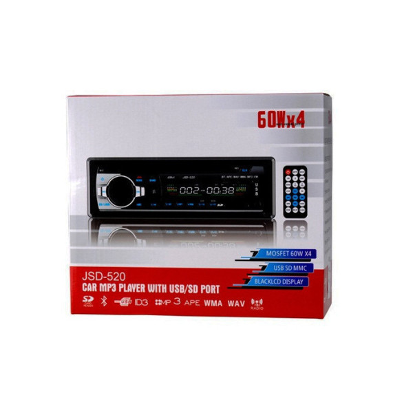 Магнитола JSD-520 с Bluetooth