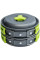 Набор посуды MalloMe Camping Cookware Mess Kit Gear