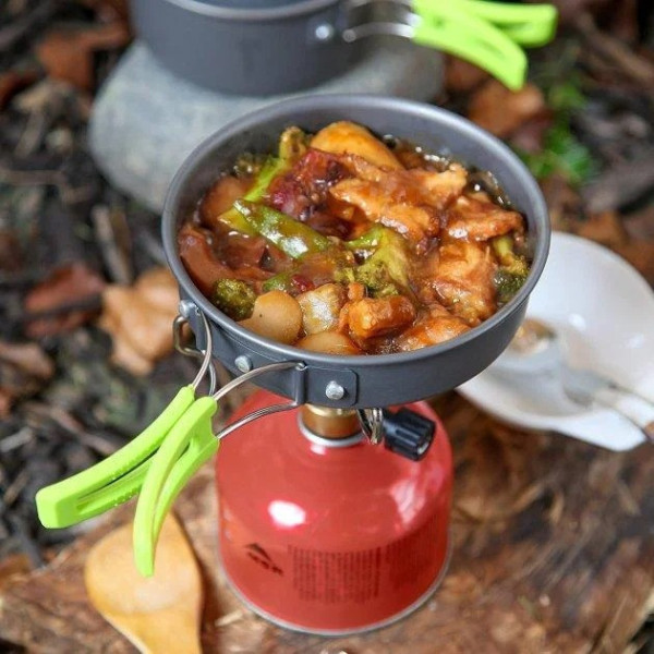 Набор посуды MalloMe Camping Cookware Mess Kit Gear
