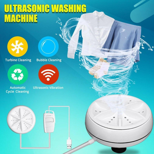 Портативная ультразвуковая стиральная машина с мини-USB Wash