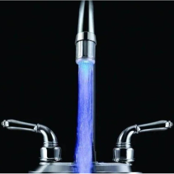 Насадка на кран температурная с LED подсветкой с функцией экономителя воды Faucet ligt multi
