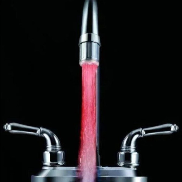 Насадка на кран температурная с LED подсветкой с функцией экономителя воды Faucet ligt multi