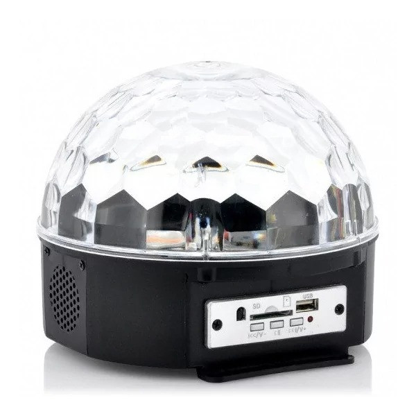 Музыкальный мини-проектор для вечеринок LED Crystal magic ball light