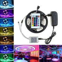 Светодиодная влагозащищенная LED лента 5050 RGB комплект