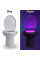 Автономная Led цветная подсветка для унитаза с датчиком движения и света TOILET Light Bowl