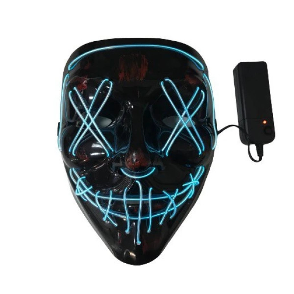 Неоновая маска Purge Mask Судная ночь ABC судная ночь