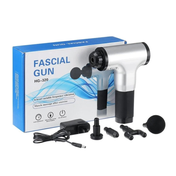 Портативный ручной мышечный массажер для тела Fascial Gun HG-320