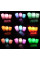 Светодиодный Ночник Набор свечей LED светильник 3 свечи 12 цветов Luma Candles Color Changing с пультом