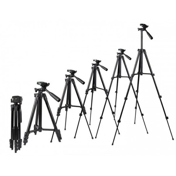 Штатив Tripod со штативной головкой для смартфона, фотоаппарата 102см
