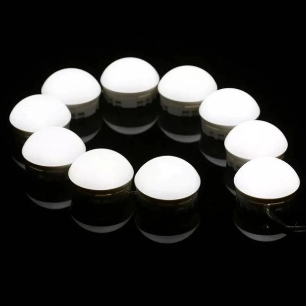 Підсвітка дзеркала для макіяжу Vanity Mirror Lights з регулюванням яскравості. LED-лампочки для гримерного дзеркала