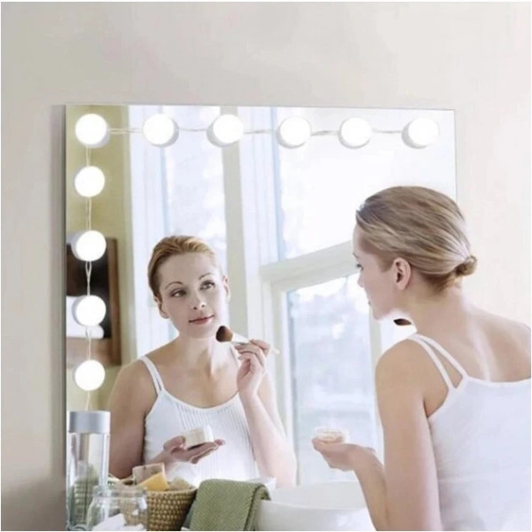 Підсвітка дзеркала для макіяжу Vanity Mirror Lights з регулюванням яскравості. LED-лампочки для гримерного дзеркала