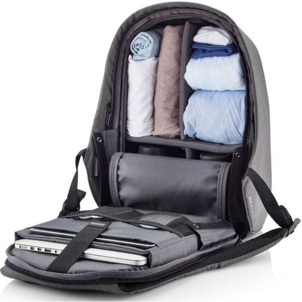 Городской рюкзак антиворий Bobby Bag 9008 для ноутбука 13.3" с USB портом и RFID-защитой