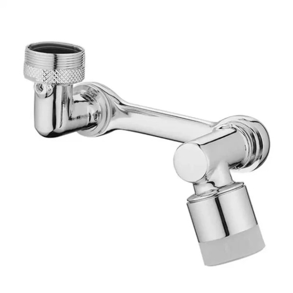 Насадка аэратор на кран для экономии воды Faucet Splash Head с поворотом на 1080° и двумя режимами металл