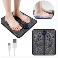 Масажний вібраційний килимок для ніг EMS Foot Massager лікувальний килимок для ніг