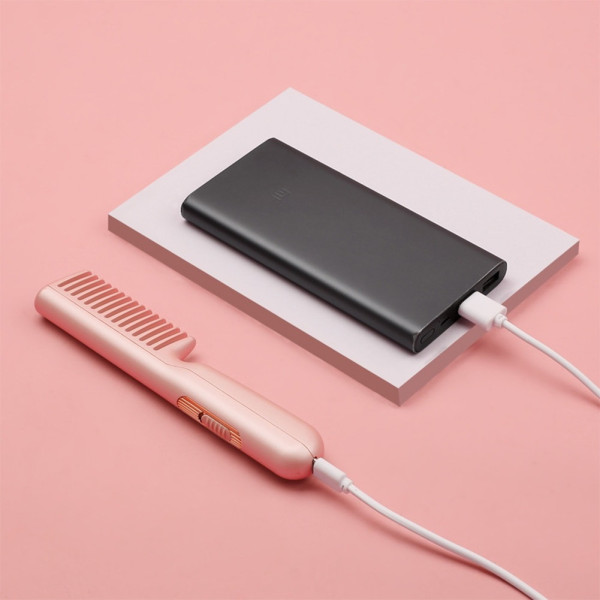 Портативна електрічний гребінець випрямляч для укладання волосся з USB, HAIR COMB LY-297