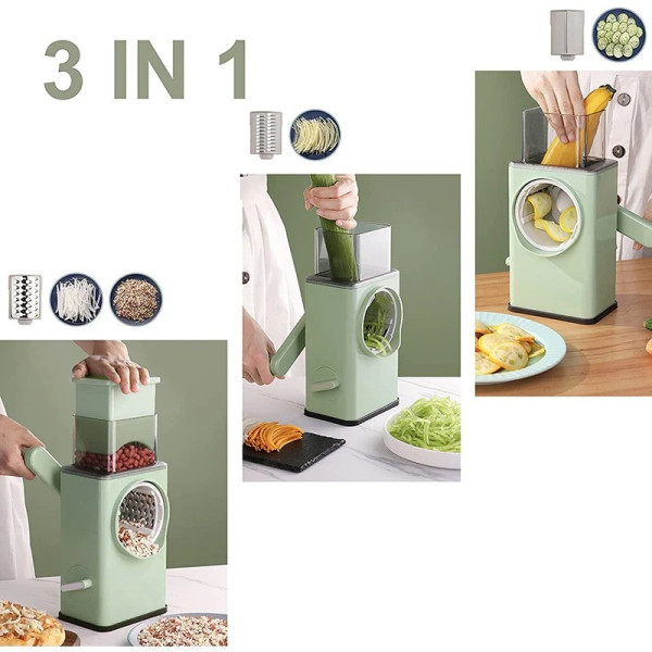 Ручная овощерезка VEGETABLE CUTTER Измельчитель овощей 3в1