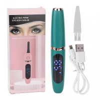 Портативні щипці для завивки вій Eyelash Curler USB з підігрівом