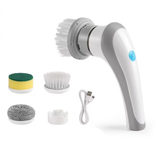 Электрическая чистящая щетка Electric cleaning brush 5 в 1 для чистки и уборки поверхностей