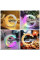 Ночник лампа настольная смарт RGB Happy Light Light Sound Machine с беспроводной зарядкой 15W 24см