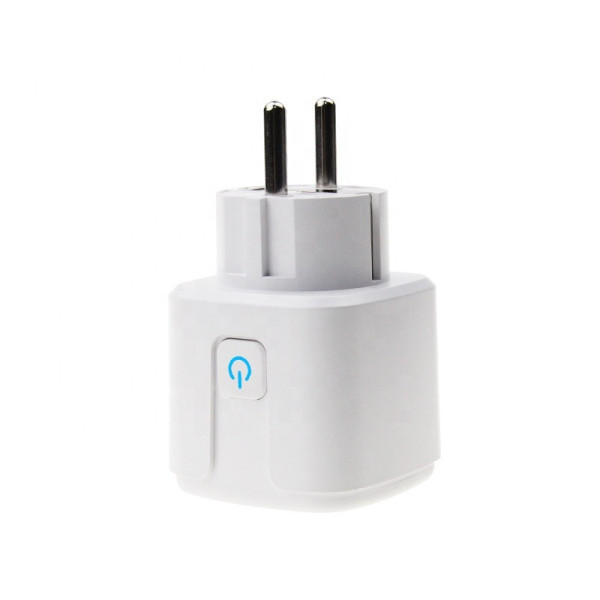 Умная розетка Tuya WiFi Head 16А со счетчиком электроэнергии 3300W с подключением к телефону