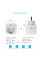 Умная розетка Tuya WiFi Head 16А со счетчиком электроэнергии 3300W с подключением к телефону