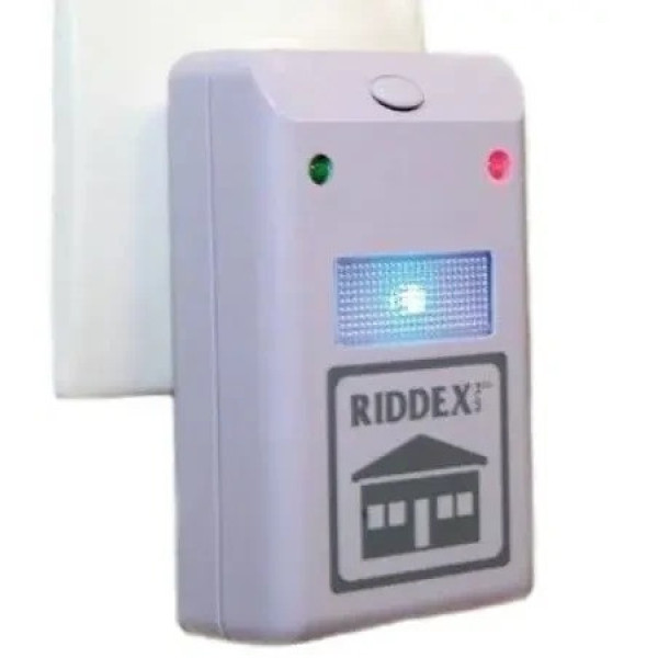 Ультразвуковой отпугиватель Riddex от грызунов, мышей, крыс Ridex