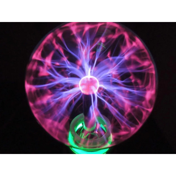 Плазменный шар с молниями ночник светильник Plasma Light Magic Flash Ball BIG 5 дюймов, настольная лампа