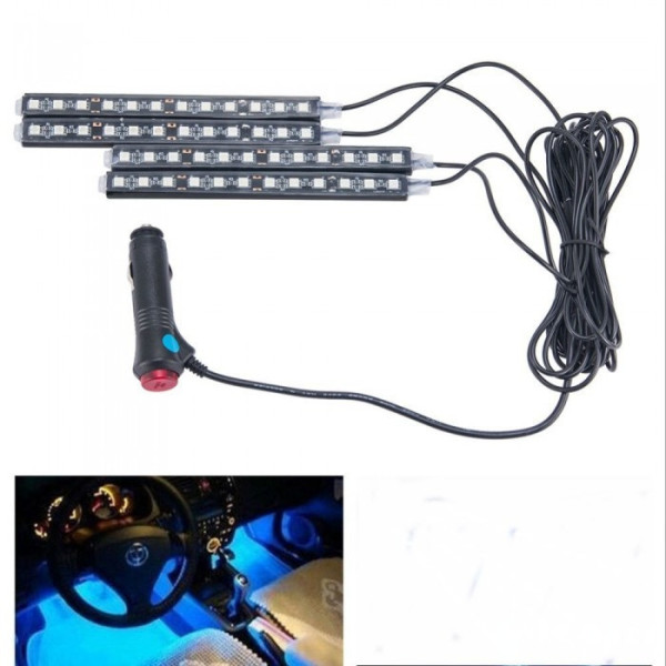 Автомобильная RGB led подсветка LED AMBIENT HR-01678, RGB подсветка для авто, влагозащитная