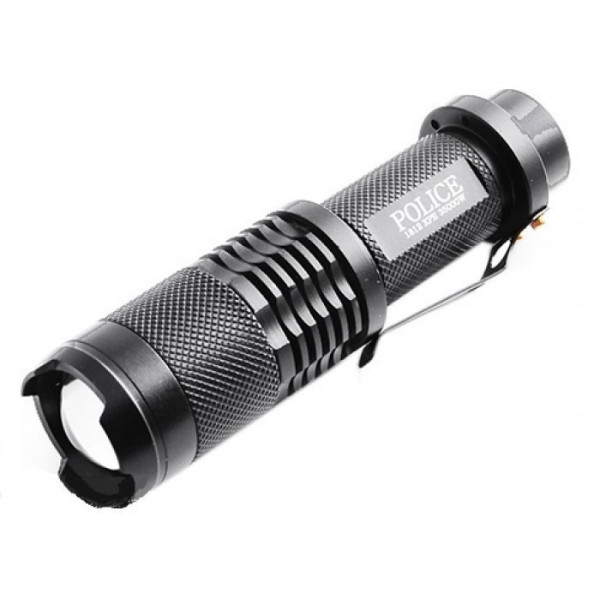 Фонарик Bailong BL 1812 T6 158000W ручной мощный фонарь