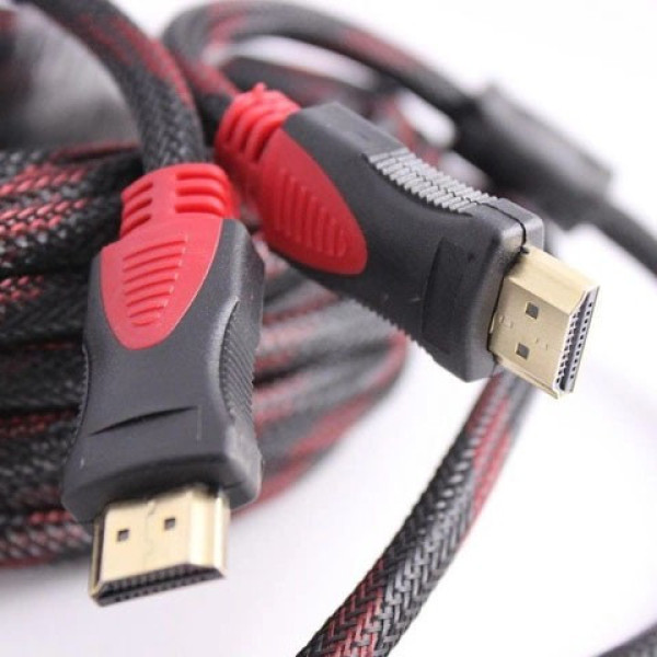 Кабель HDMI HDMI 10m посилений в обмотці 10м шнур