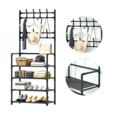 Підвісна вішалка для одягу New simple floor clothes rack 60х29, 5х151 см