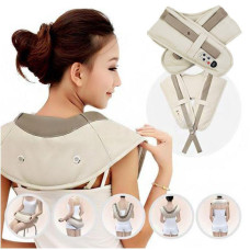 Вібромасажер для спини, плечей та шиї Cervical Massage Shawls (Сервікал Масаж Шолс)