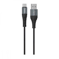 Кабель для зарядки Hoco X38 Type-C 1 м Дата-кабель черный USB