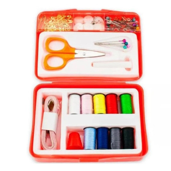 Набор для шитья Insta Sewing Kit Tasy To Thread, упакованный в пластиковый бокс