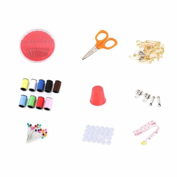Набор для шитья Insta Sewing Kit Tasy To Thread, упакованный в пластиковый бокс