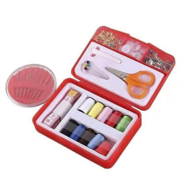 Набор для шитья Insta Sewing Kit Tasy To Thread, упакованный в пластиковый бокс