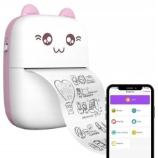 Детский портативный термопринтер BAMBI CAT PRINTERBAMBI CAT PRINTER