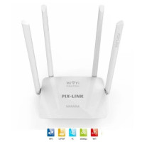 WI-FI роутер Pix-Link LV-WR08, 2.4Ghz, 300Mbps, оснащений 4 антенами для посиленого сигналу