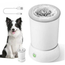 Лапомийка для собак автоматична від USB Pet Foot Wash Мийка для очищення лап із силіконовими щетинками