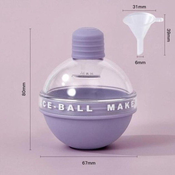 Форма для кубиков льда ледяной шар Форма для льда Шарик 6см Ice Ball, Лед для виски