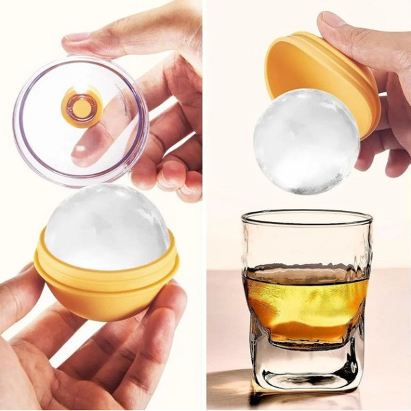 Форма для кубиков льда ледяной шар Форма для льда Шарик 6см Ice Ball, Лед для виски