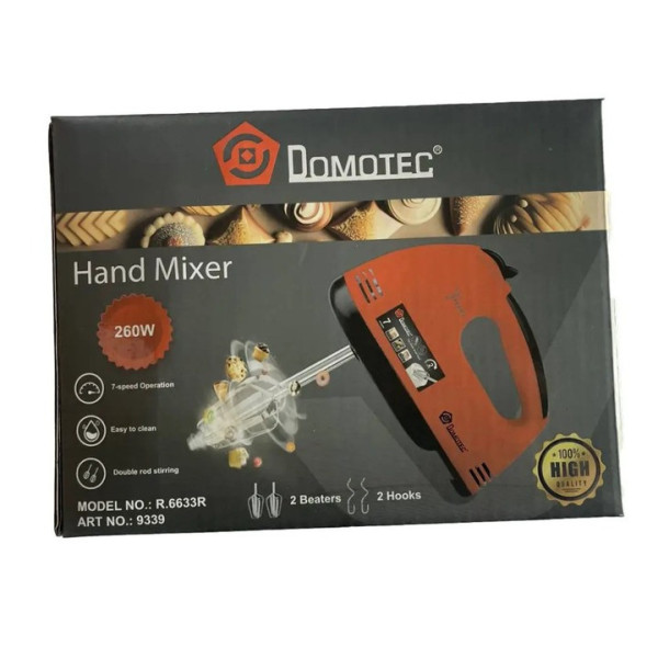 Миксер Domotec R 6633B ручной Миксер электрический