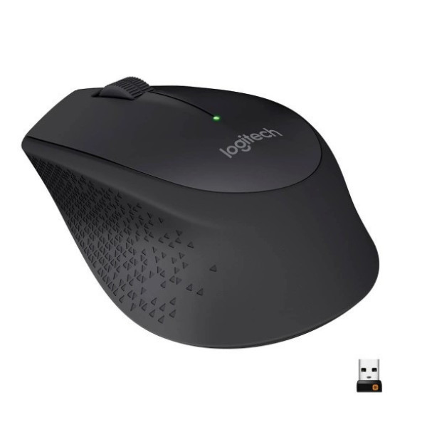 Миша бездротова комп'ютерна M280 Comfort Plus оптична для ноутбука та комп'ютера 3 кнопки