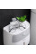 Туалетный держатель для бумаги с полкой пластиковый Ecoco Towel Holder AA2-2