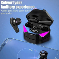 Bluetooth бездротові навушники TWS X15 із зарядним кейсом та вакуумні ігрові